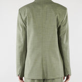 Blazer Verde con bordi sfrangiati TAB0049 17 VICOLO 