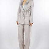 Giacca Grigio smocking