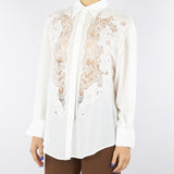 Camicia Bianco con ricamo