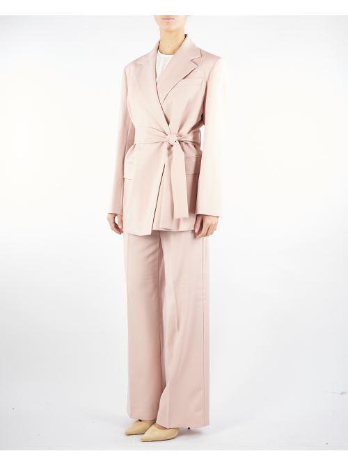 Pantalone Rosa palazzo in lana VISIVO 4 MAX MARA WEEKEND 