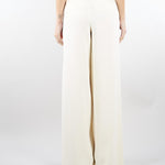 Pantalone Bianco ampio in envers satin MLTCAMPO 1 MARELLA 