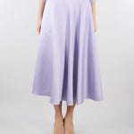Gonna Lilla in duchesse con logo gioiello GO15661E2 EV7 ELISABETTA FRANCHI 