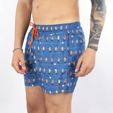 Costume fantasia calcio balilla Blu