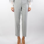 Pantalone dritto Grigio con elastico in vita A2209719 7 CLIPS 