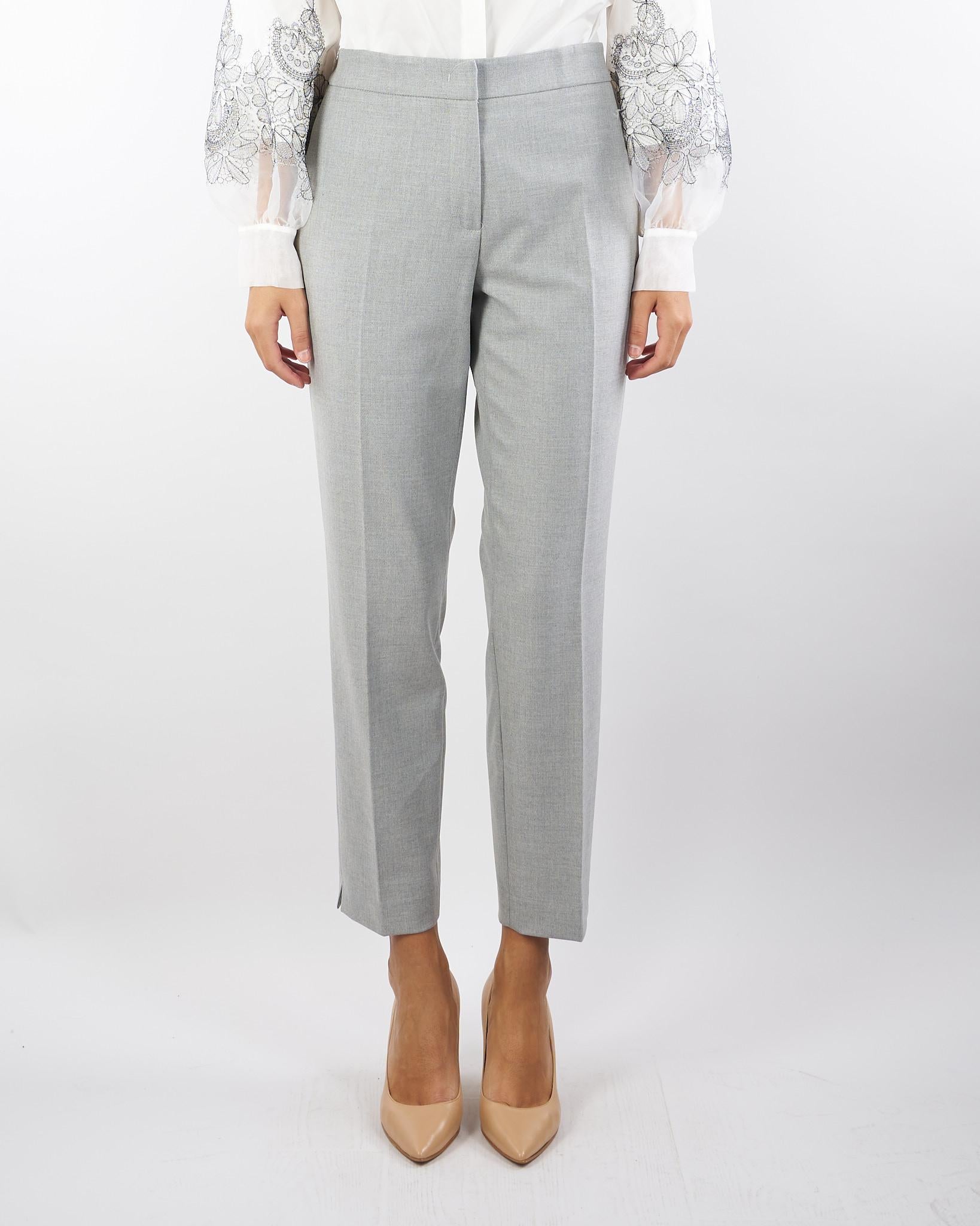Pantalone dritto Grigio con elastico in vita A2209719 7 CLIPS 