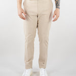 Pantalone Justin Beige in misto cotone e lino GC1PSS266904 A041 GOLDEN CRAFT 