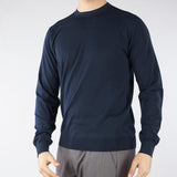 Maglia Blu in puro cotone Ultrafine DK17035 89 DIKTAT 