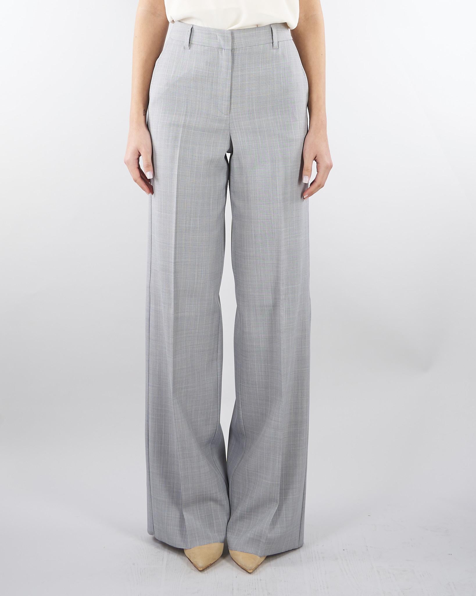 Pantalone Grigio dritto in tela stretch malfilé MLLGIUNCHI 1 MARELLA 