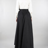 Abito Nero-Bianco con camicia e gonnellone AT126 85 ATELIER LEGORA 
