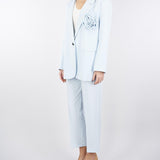 Blazer con Rosa Oversized