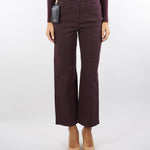 Jeans Merlot in drill di cotone PJ04D56E2 EA4 ELISABETTA FRANCHI 
