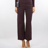 Jeans Merlot in drill di cotone PJ04D56E2 EA4 ELISABETTA FRANCHI 