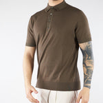 Maglia a polo Moro in puro cotone DK17041 85 DIKTAT 
