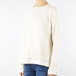 Maglia Panna con effetto camicia sotto RI5FP001 1041 ICONA 