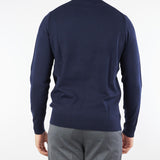 Maglia lupetto Blu in misto lana DK97014 89 DIKTAT 