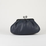 Borsa Pasticcino Bag Blu medium in montone WKACUBICO 91 MAX MARA WEEKEND 