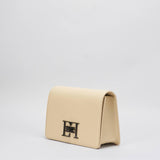 Borsa a tracolla con girello logo in metallo Elisabetta Franchi