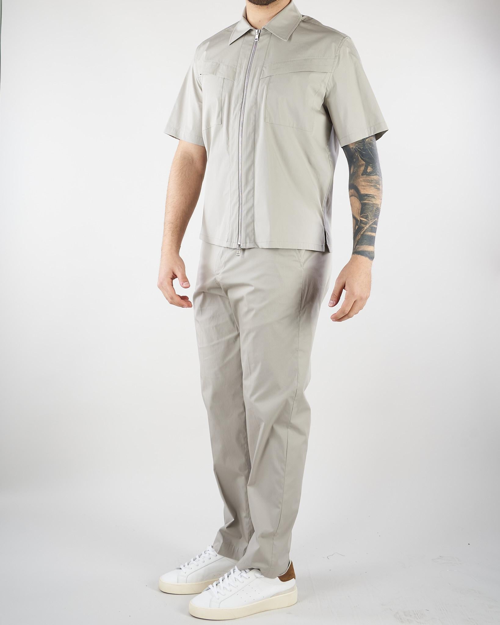 Camicia Calce con zip LH26012 N016 LOW BRAND 