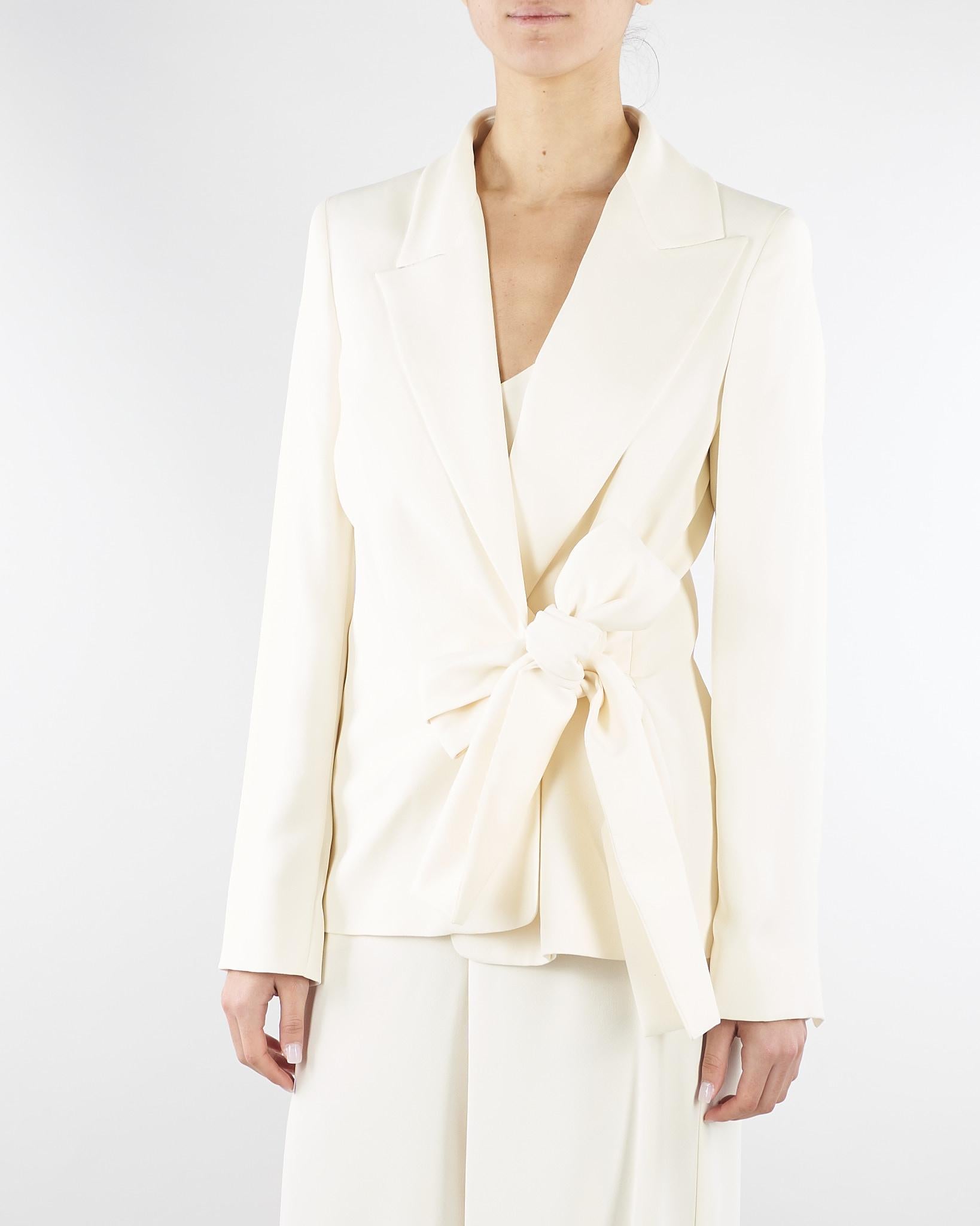 Blazer Bianco con fiocco MLTMEANDRO 1 MARELLA 