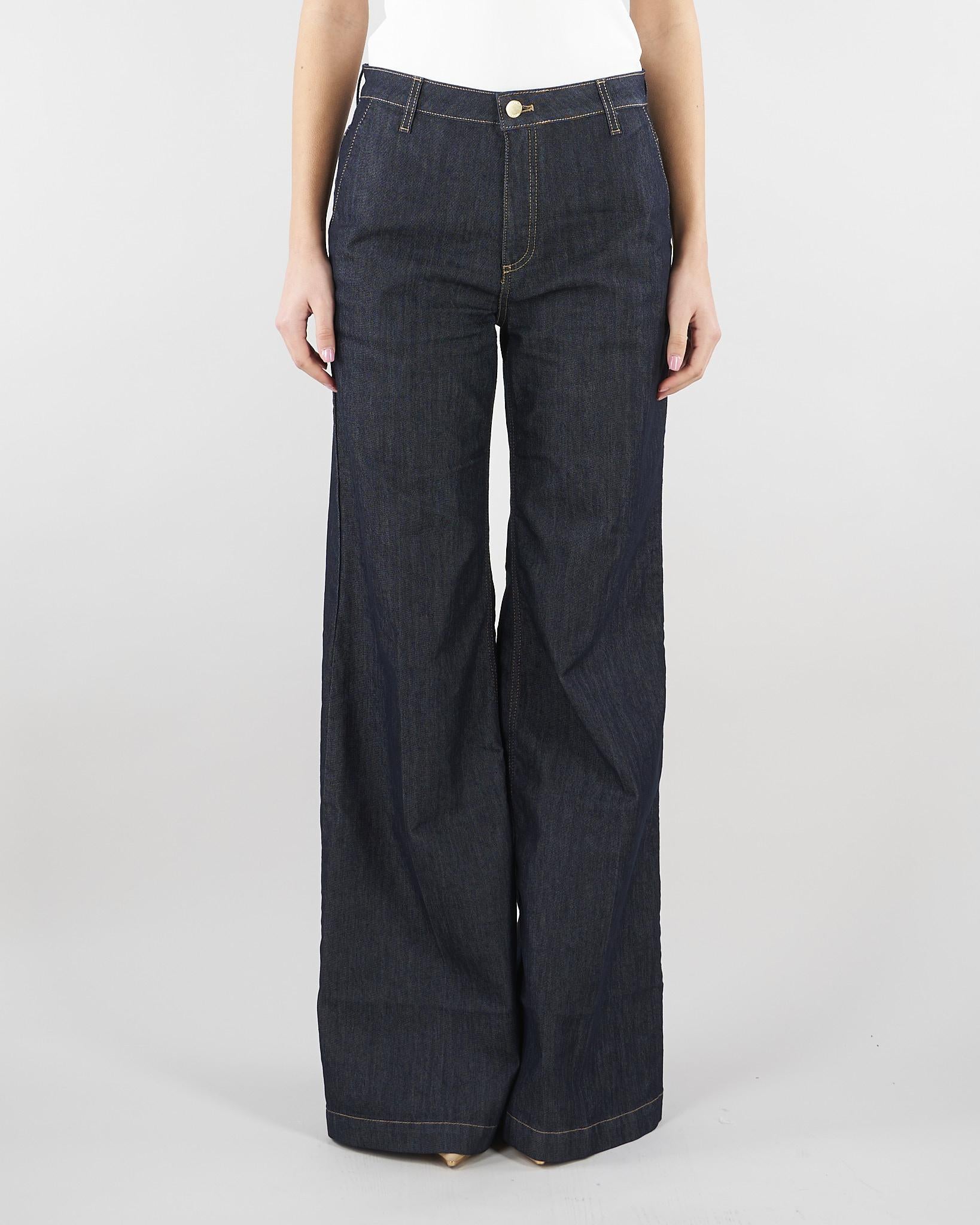 Jeans Elena Wide Leg Rinse DAB5162 47 VICOLO 