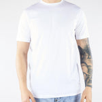 T-shirt basic Bianco in cotone mercerizzato U0328R5010 10 UNGARO 