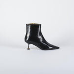 Stivaletto Nero in pelle 702 99 WO MILANO 
