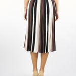 Gonna Multicolor in viscosa plissé PLEIADI 17 MAX MARA WEEKEND 