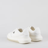Sneakers Bianco in saffiano