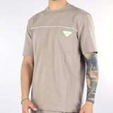 T-shirt Fango con patch logo