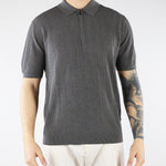 Maglia Grigio a polo con zip EM004305AF23761 O8003 EMPORIO ARMANI 