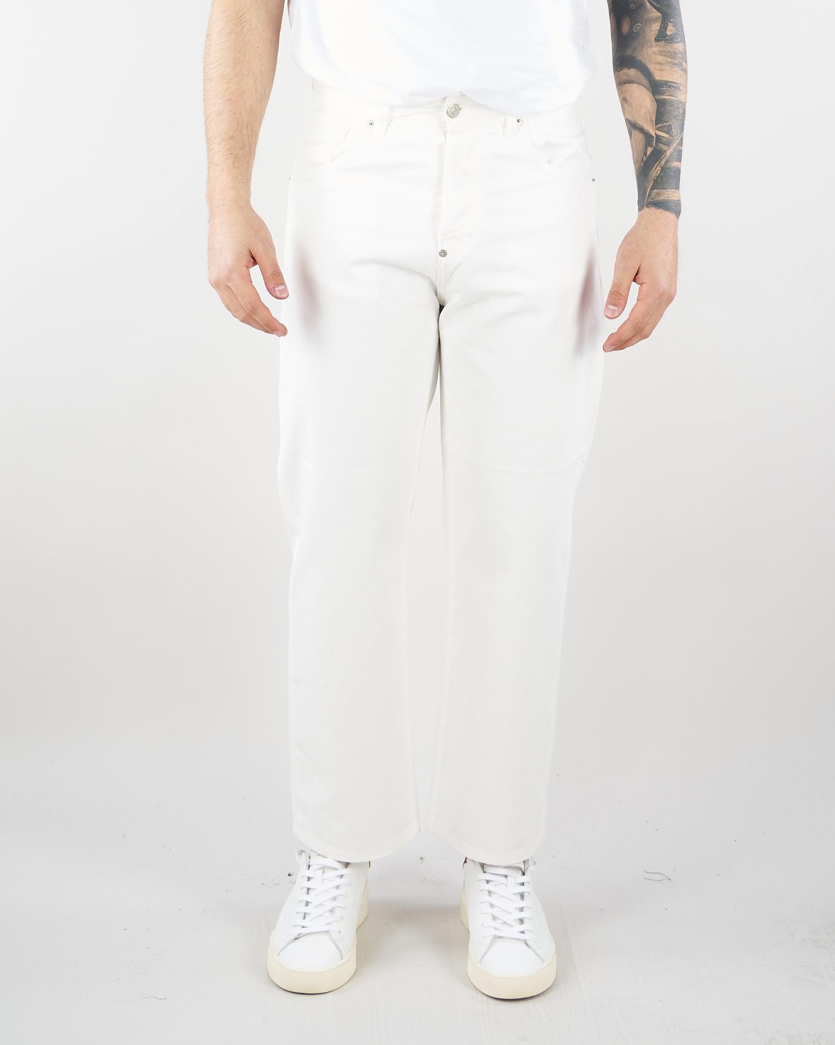 Jeans Bianco in Denim Relaxed fit BRADL7/26 1 I'M BRIAN 