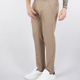 Pantalone Sabbia con elastico in vita