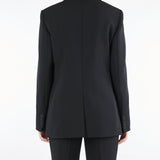 Blazer Nero monopetto in cady LINZ 1 MAX MARA STUDIO 