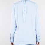 Camicia Azzurro in misto seta con fusciacca a fiore MLLCALCA 3 MARELLA 