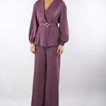Pantalone Bordeaux wide leg PA288 85 BOHEMIAN VI 