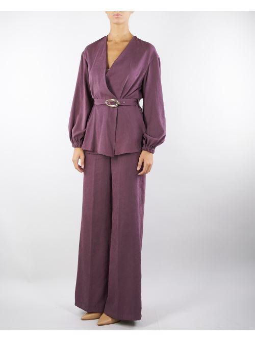 Pantalone Bordeaux wide leg PA288 85 BOHEMIAN VI 