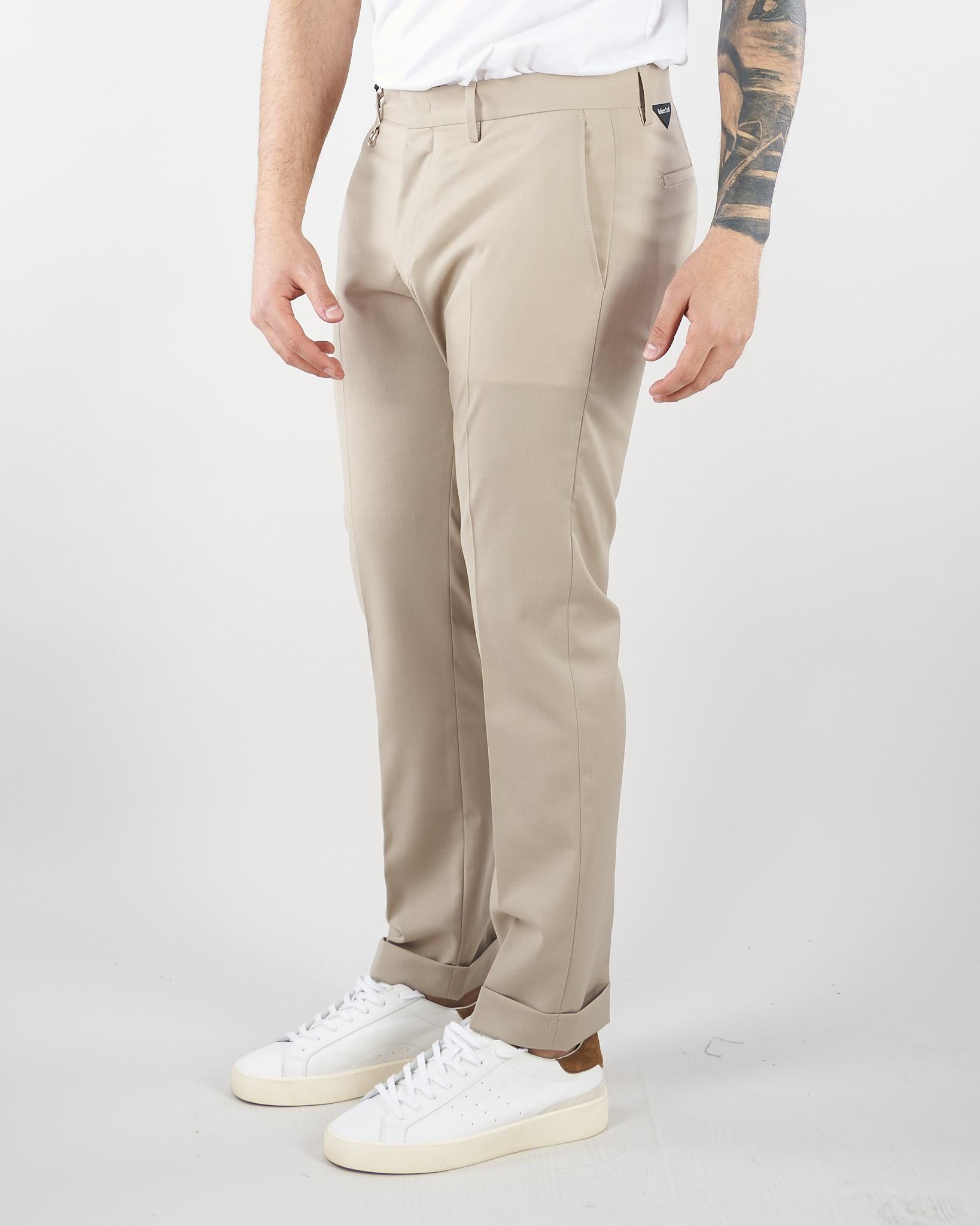 Pantalone Roxy Sabbia in fresco lana GC1PSS266889 A037 GOLDEN CRAFT 