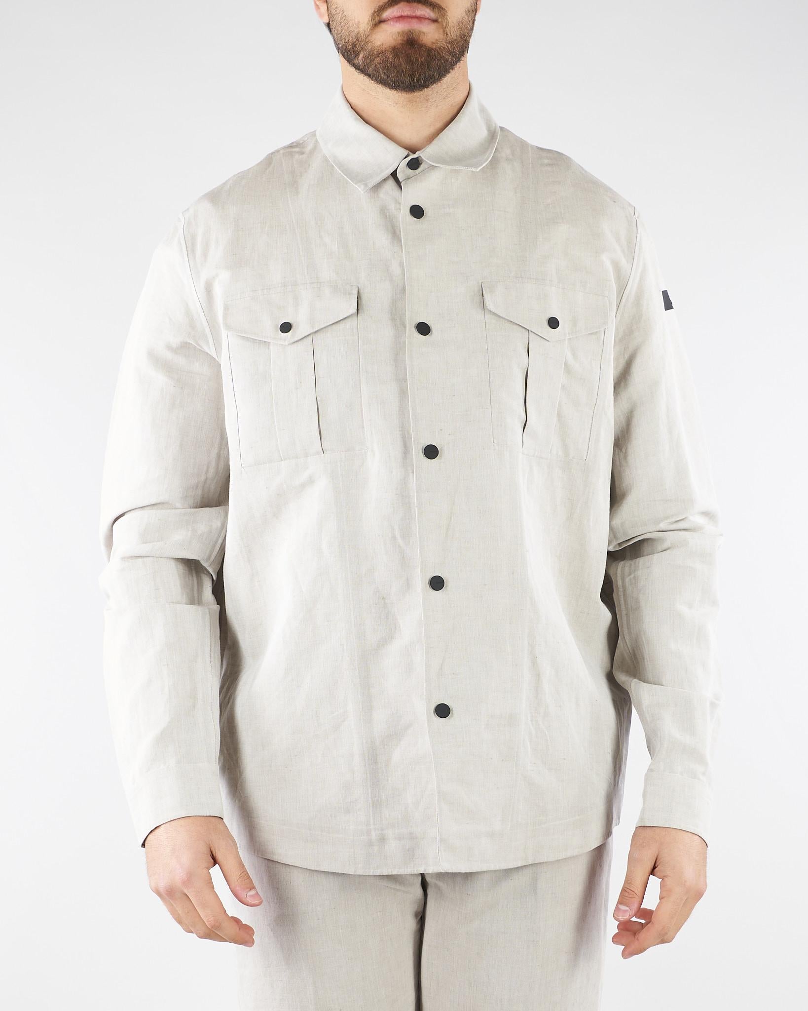 Giubbotto Sabbia Lynco Overshirt Jkt 26031 86 RRD 