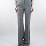 Pantalone Grigio flare in misto lana stretch CRISMA 1 MARELLA 