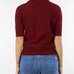 Polo Bordeaux in Raccoon V56800 85 VANISE' 