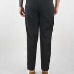 Pantalone Robin Nero in fresco lana con pences GC1PSS266900 D001 GOLDEN CRAFT 