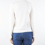 Maglia Panna collo alto in lana e cachemire EDUCATA 1 MAX MARA STUDIO 