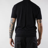 Maglia Nero in viscosa LM26001 D001 LOW BRAND 