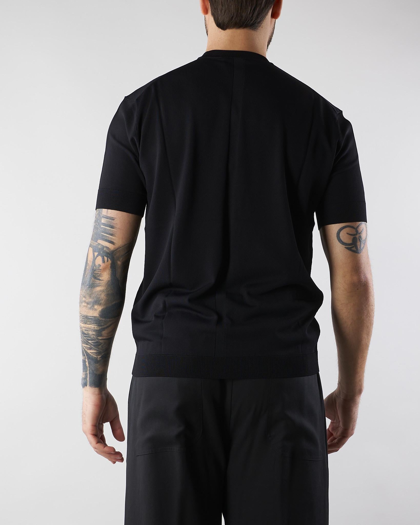 Maglia Nero in viscosa LM26001 D001 LOW BRAND 