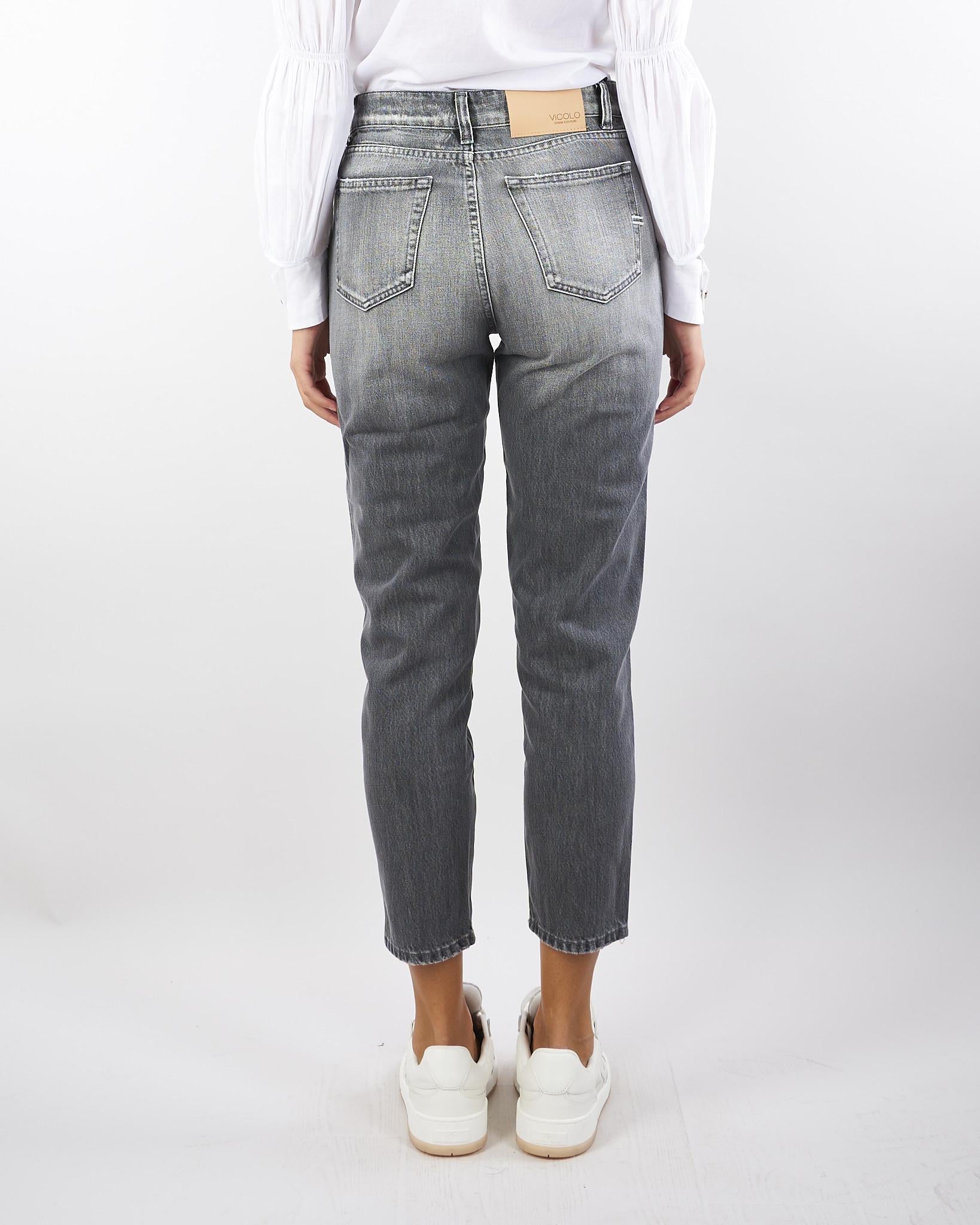 Jeans Icon Sienna Grigio DF5118 90 VICOLO 