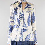 Camicia Burro- Blu a fantasia E3664240 81 CLIPS 