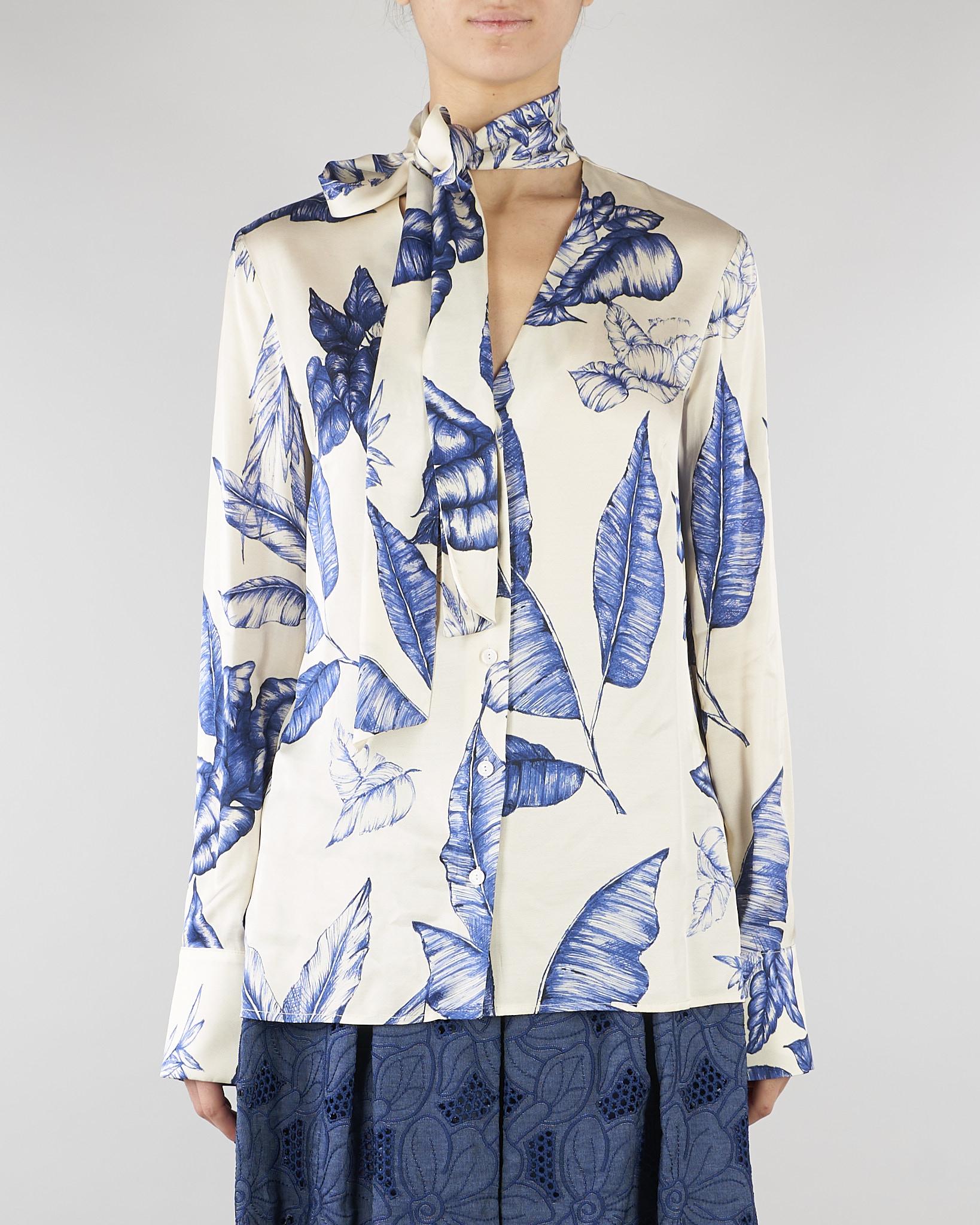 Camicia Burro- Blu a fantasia E3664240 81 CLIPS 