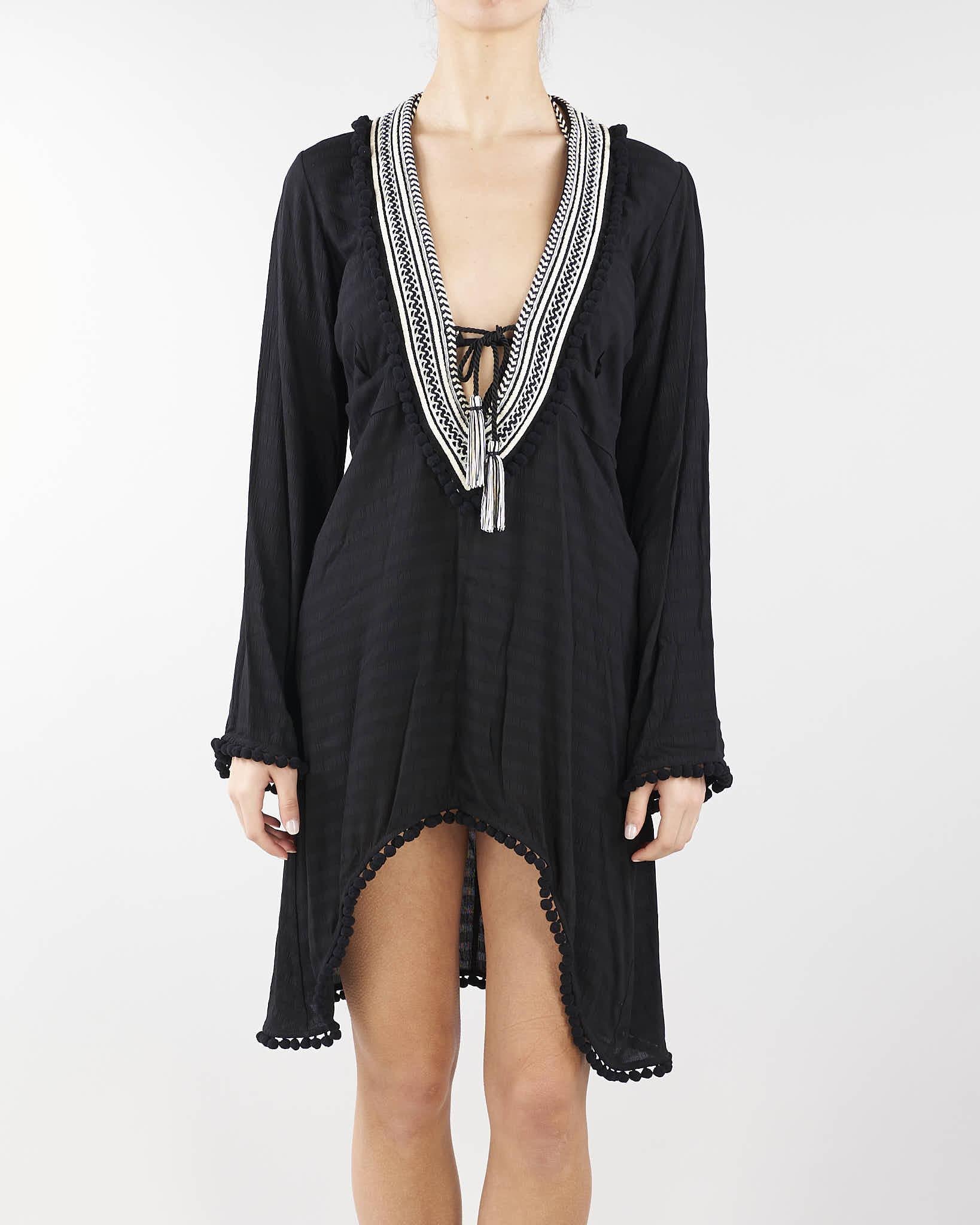 Kaftano asimmetrico con passamanerie Miss Bikini V3069D INNE MISS BIKINI 