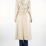 Cappotto Naturale in puro cashmere con cappuccio DANTON 5 MAX MARA STUDIO 