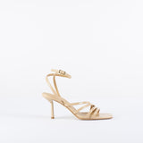 Sandali Nude con cinturino alla caviglia